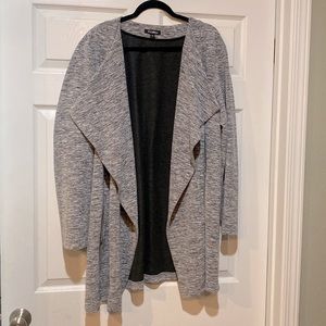 Gray Heavy Cardigan